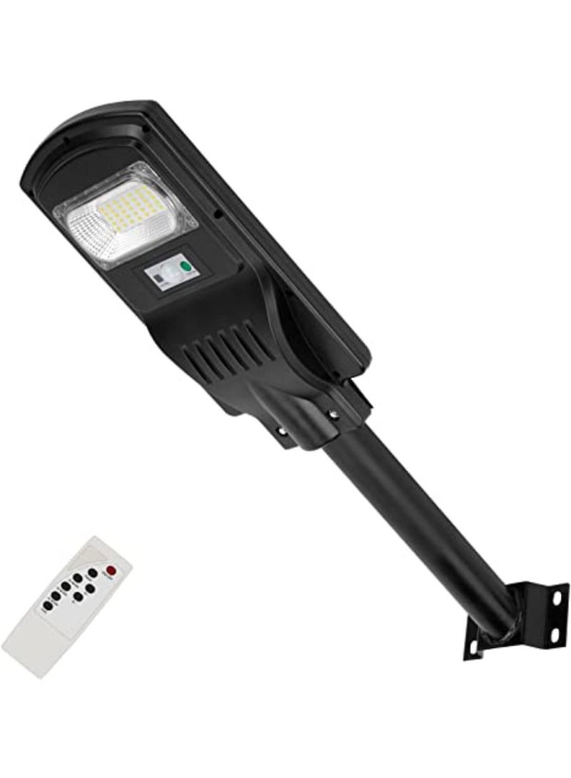 QUESERA Watt Solar Street Lights with Remote Motion Sensor and Dusk to Dawn for Garden - Image 1