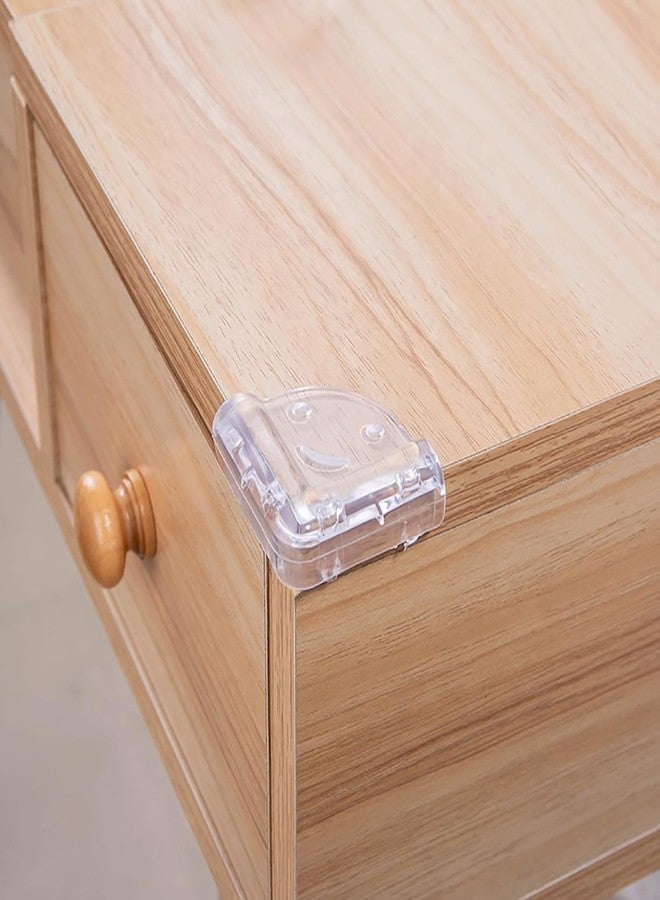 GLUN® Furniture Edges Guard, Silicon Material, Edge Protector for Metal, Wood and Stone Furniture Corner Guards to Protect from Unwanted Bruise Transparent Pack of 12 Peice. - Image 1