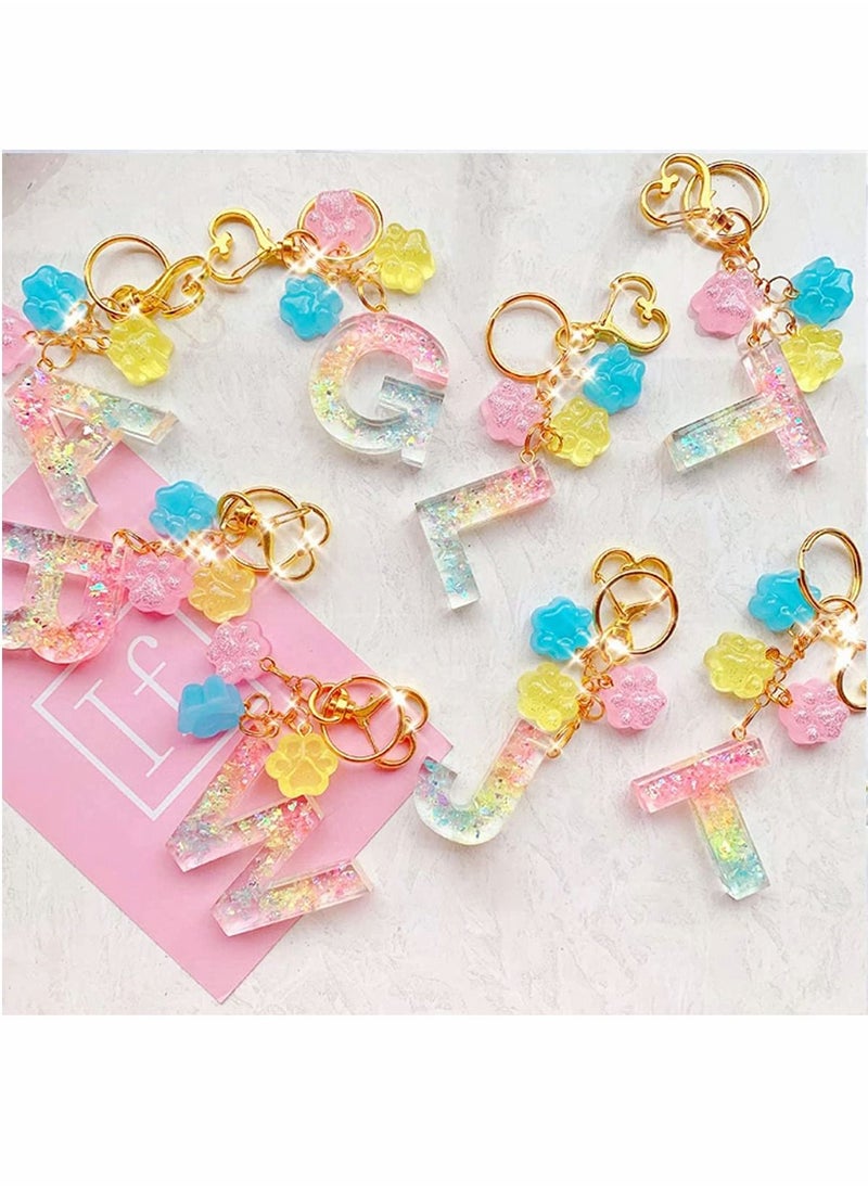 Excefore - 134Pcs Silicone Alphabet Resin Molds Kit Letter Number Silicone Mold Epoxy Resin Casting Molds Keychain Making Set - Image 1
