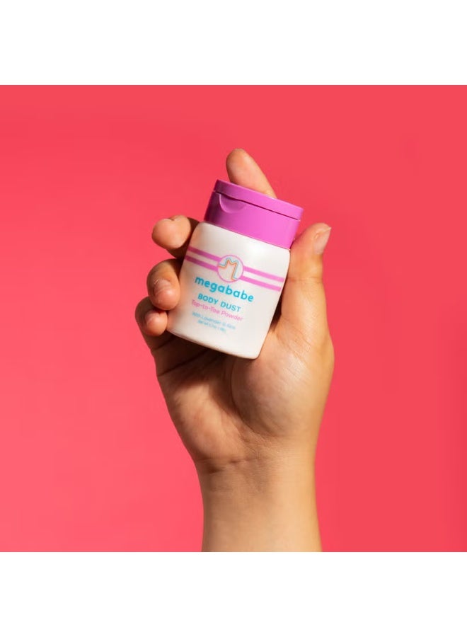 ميجا بابي بودرة الجسم ميجابيبي ميني من الأعلى إلى الأسفل، 48 جرام - Image 2
