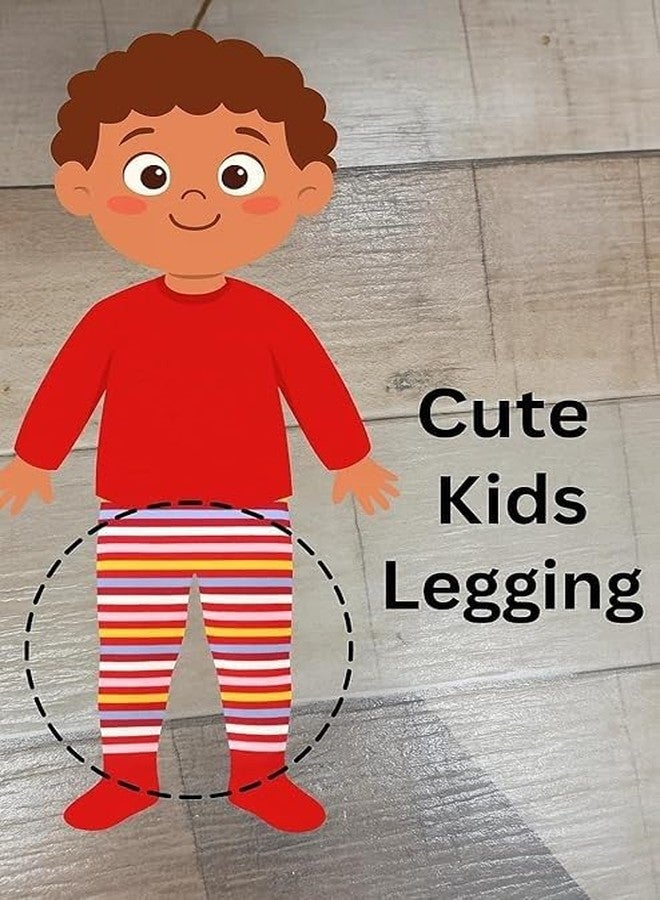 Fashiol Kids Warm Stocking Leggings | Soft Wool Blend Thermal Pants for Baby Boys & Girls | Unisex Baby Winter Wear Bottom (in, Age, 12 Months, 18 Months, 2, Red) - Image 4
