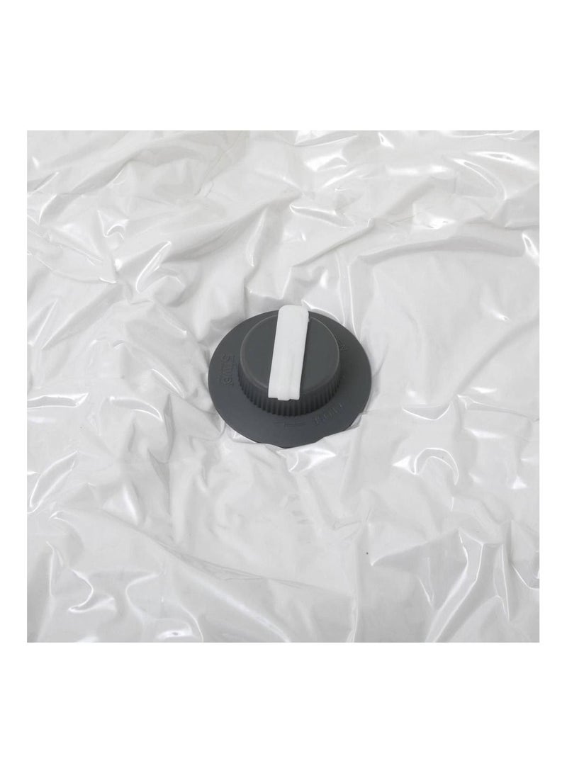 5 خمسة عدد 5 أكياس فراغ مسطحة من البولي إيثيلين (120 × 70 × 2.5 سم ، 5 قطع) - Image 3