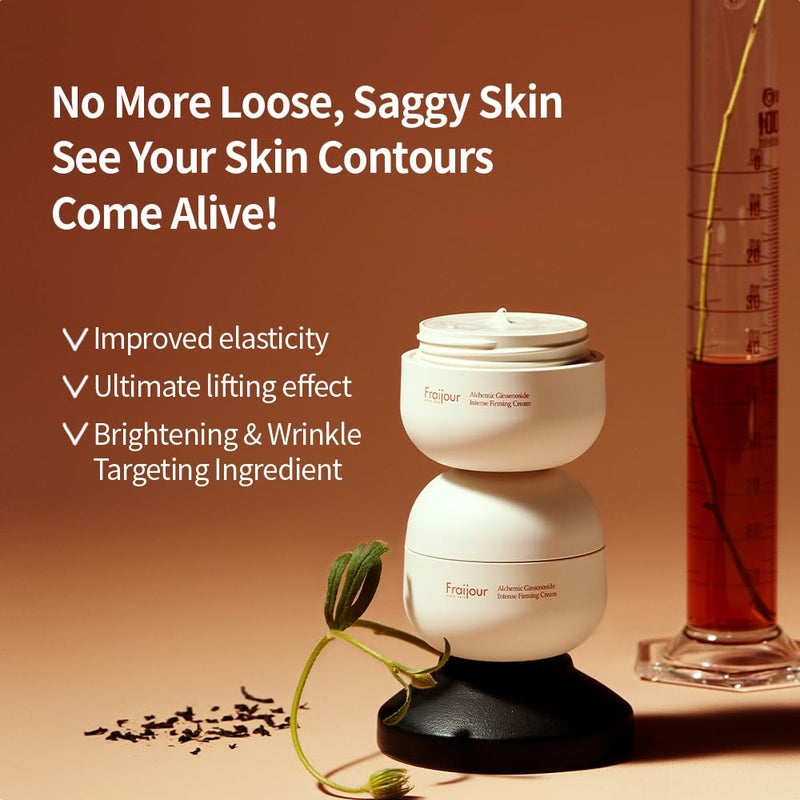 Fraijour Alchemic Ginsenoside Intense Firming Cream â€“ Triple Action Firming Cream with Ginsenoside, Peptides & 11 Fermented Extracts, Smooths Fine Lines, Brightens & Hydrates, 1.69 fl. oz. - Image 2