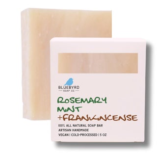 Bluebyrd Soap Co Rosemary Frankincense  Mint Natural Soap Bar  Herbal Bar Soap Naturally Scented With Essential Oils  USA Handmade Vegan Face  Body Wash Bar for Women  Men Rosemary - pzsku/Z06EFDD57903FBD58DB3EZ/45/1746073440/968b0597-68a9-4331-b883-ee9763424102