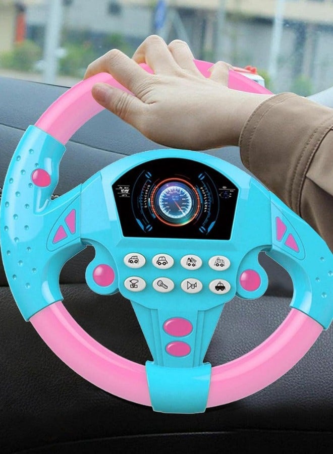 Rotating Steering Wheel Toy With Music  - Image 5