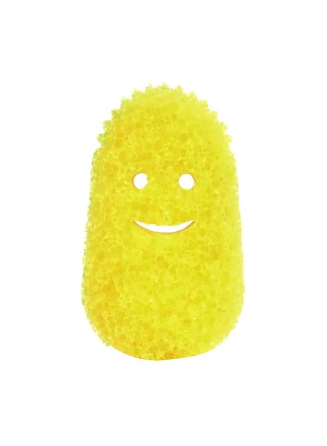 Scrub Daddy Scratch Free Dishwand Refill Scrubbing Head Yellow and White 1025282 - Image 1