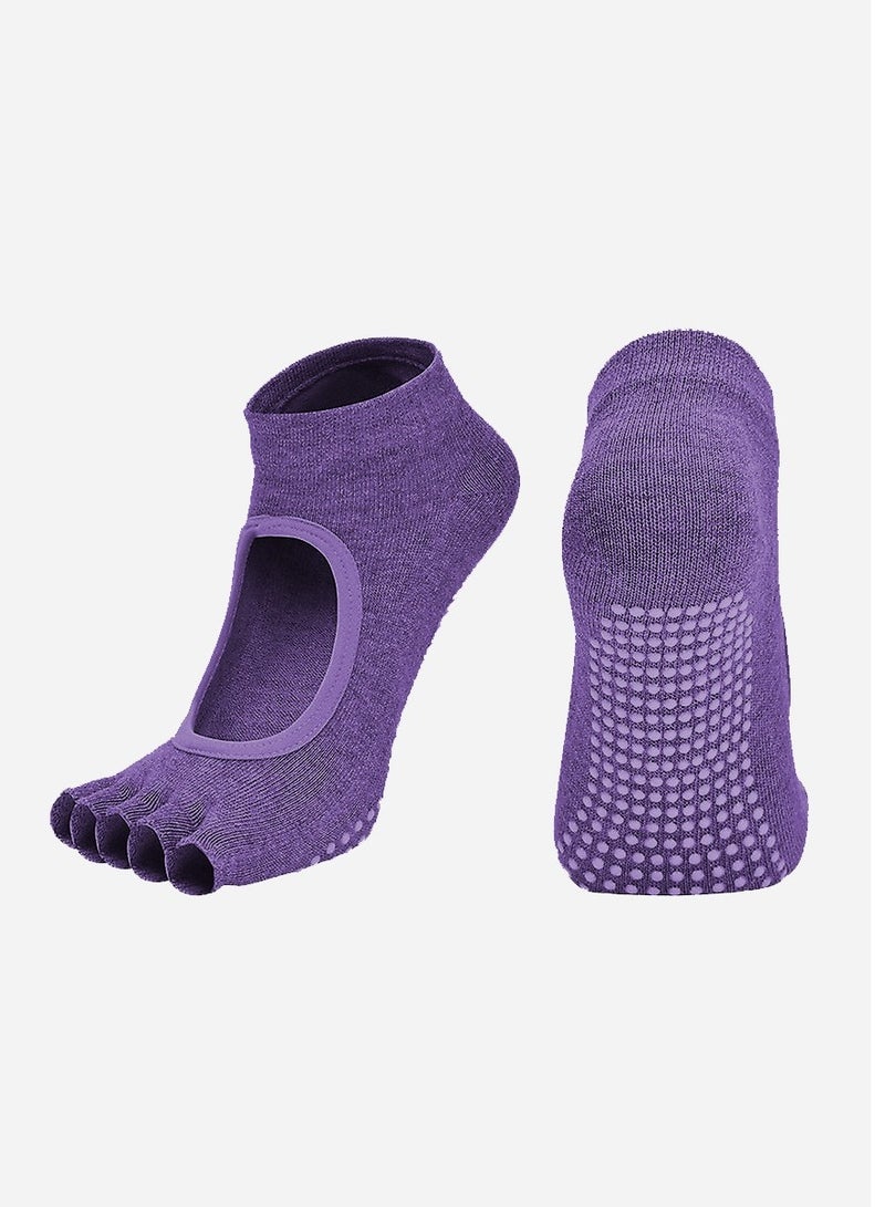 Kangaroo Anti-Slip Yoga & Pilates Socks – Fitness, Gym, Exercise, Breathable, Comfortable, Non-Slip - Image 1