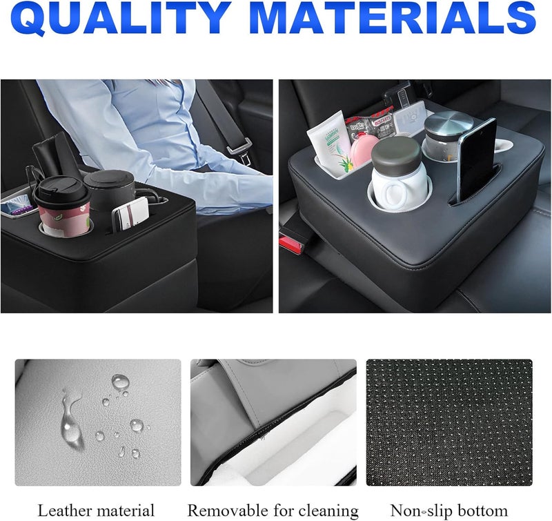 Kewucn Car Back Seat Organizer - Gray - Image 3