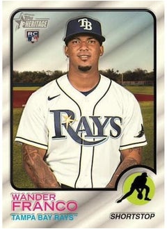 توبس بطاقات بيسبول Topps Heritage Blaster 2022 - 72 بطاقة بيسبول في العلبة  - Image 3