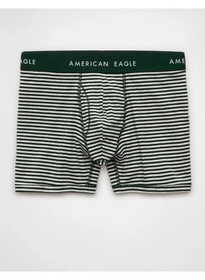 American Eagle AEO Men's Striped 4.5" Classic Boxer Brief