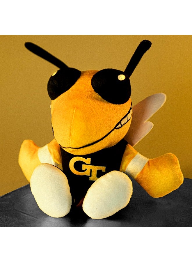 Bleacher Creatures Bleacher Creatures Georgia Tech Yellow Jackets Mascot 8" Kuricha Sitting Plushies - Soft Chibi Inspired Mascot  - Image 5