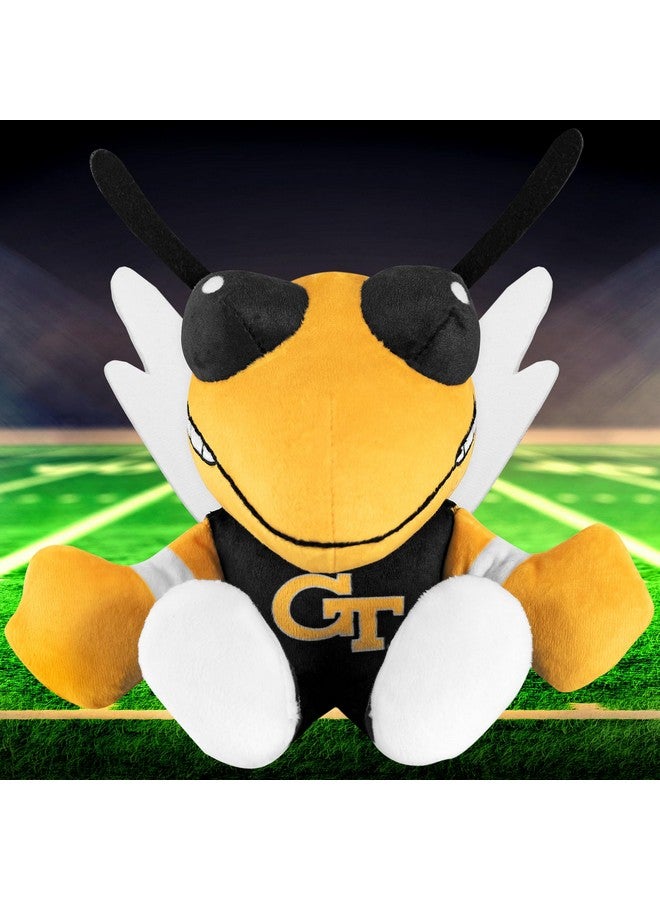 Bleacher Creatures Bleacher Creatures Georgia Tech Yellow Jackets Mascot 8" Kuricha Sitting Plushies - Soft Chibi Inspired Mascot  - Image 3