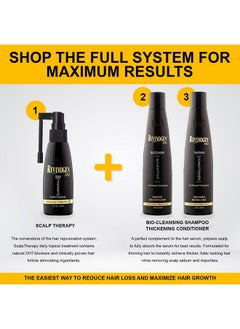 Revivogen Revivogen MD Bio-Cleansing Shampoo for Thinning Hair, DHT Blocker Shampoo, Hair Loss Shampoo, Shampoo Thinning Hair, Soothes Scalp, Routine Shampoo for Women/Men Hair Loss, Hair Shampoo, 12oz  - Image 5