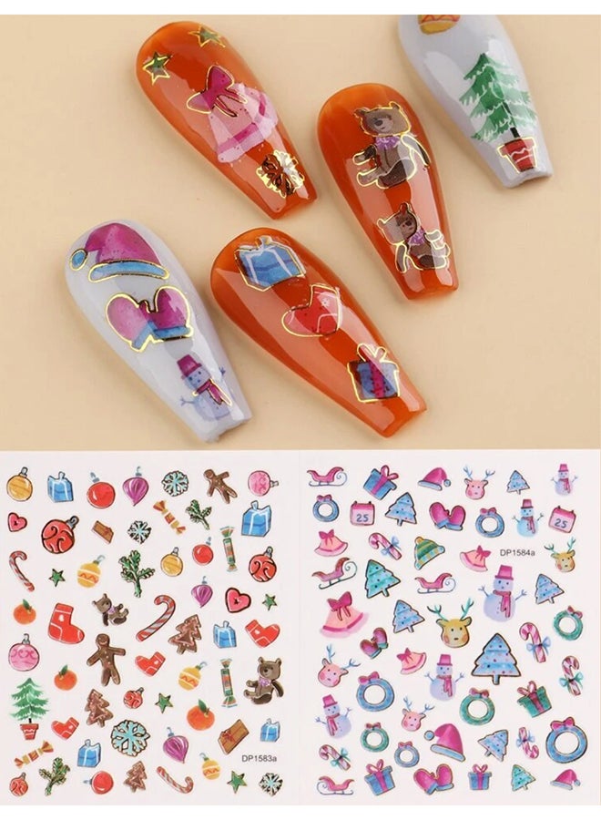 brunson 3D Design Stickers For Nails Art Decoration dp1584a - Image 4