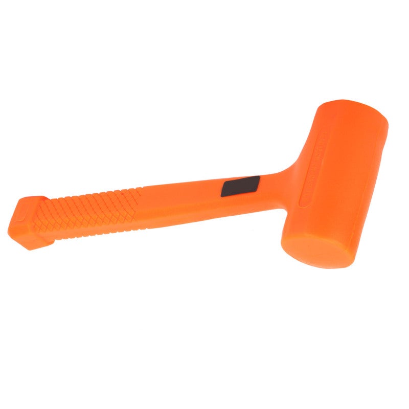 MYTEC Non-Spark Hammer: 1 Pc PVC Rubber Integral Molding - Shockproof Ergonomic Handle Hammer for Petrochemical Coal Mine Explosion-Proof Scenarios - Image 1