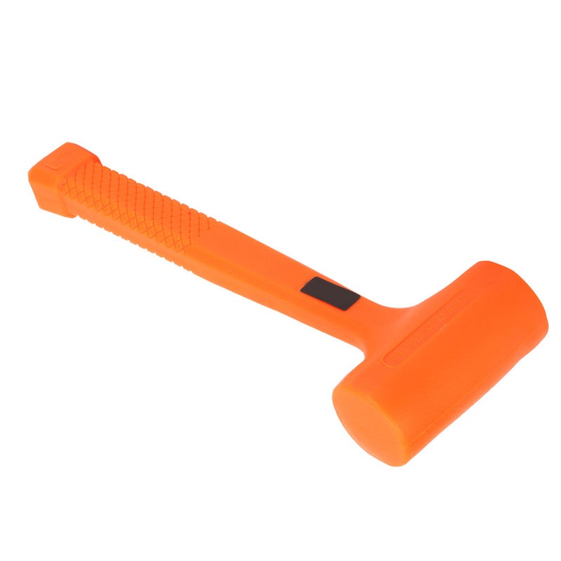 MYTEC Non-Spark Hammer: 1 Pc PVC Rubber Integral Molding - Shockproof Ergonomic Handle Hammer for Petrochemical Coal Mine Explosion-Proof Scenarios - Image 5