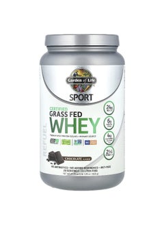 Garden of Life Garden of Life, Sport, Certified Grass Fed Whey, Chocolate, 23.28 oz (660 g)  - Image 1