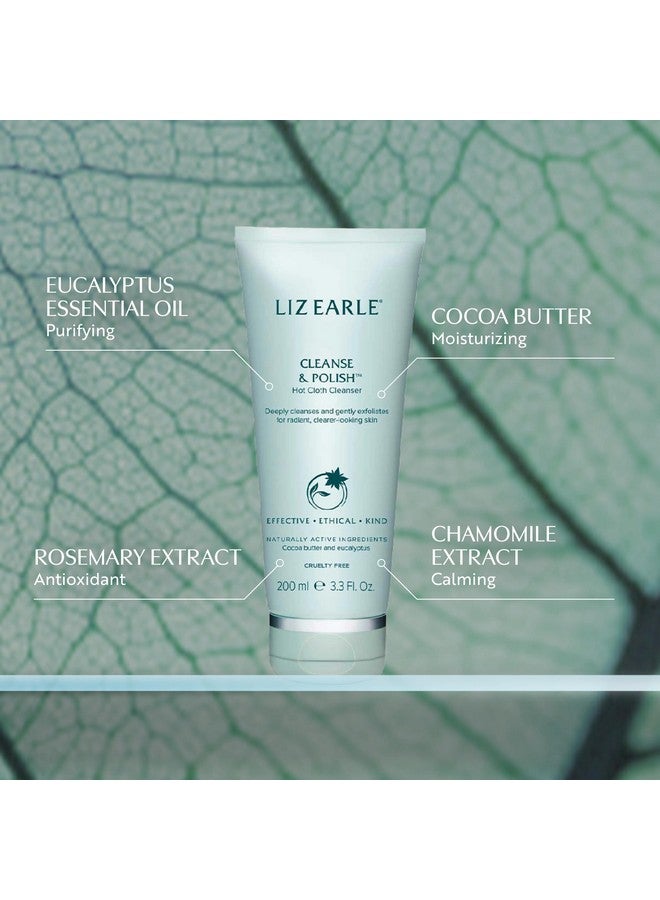 Liz Earle Cleanse & Polish Face Wash - Gentle Facial Cleanser with Moisturizing & Calming Ingredients - Boosts Hydration and Reveals Instant Radiance (200ml) - Image 2