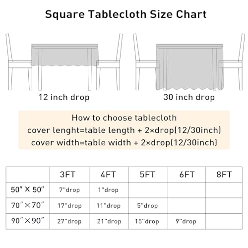 PartyDelight Sequin Tablecloth Table Overlay Square 90"x90" Rose Gold - Image 5
