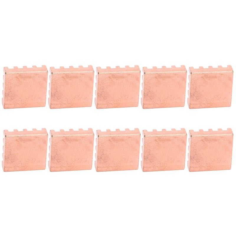 Brass Heat Sink Electronic Components, P15 x 5 x 15, 10 Pieces - High Thermal Conductivity, Rust, Ideal for Power Supplies and Routers - Image 4