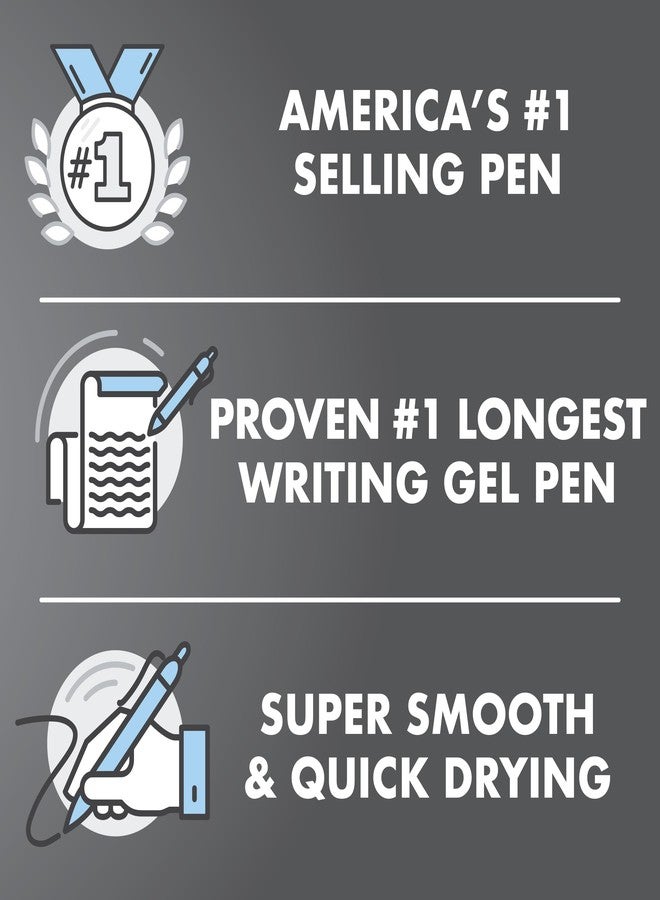 PIL Wholesale CASE of 10 - Pilot G2 Retractable Gel Ink Pens-Gel Pen,Retractable/Refillable,Fine Point,Green Ink, Clear - Image 3