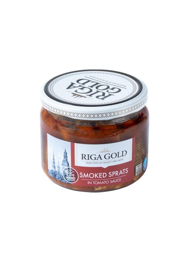 Smoked Sprats, In Tomato Sauce - 250g, Latvia