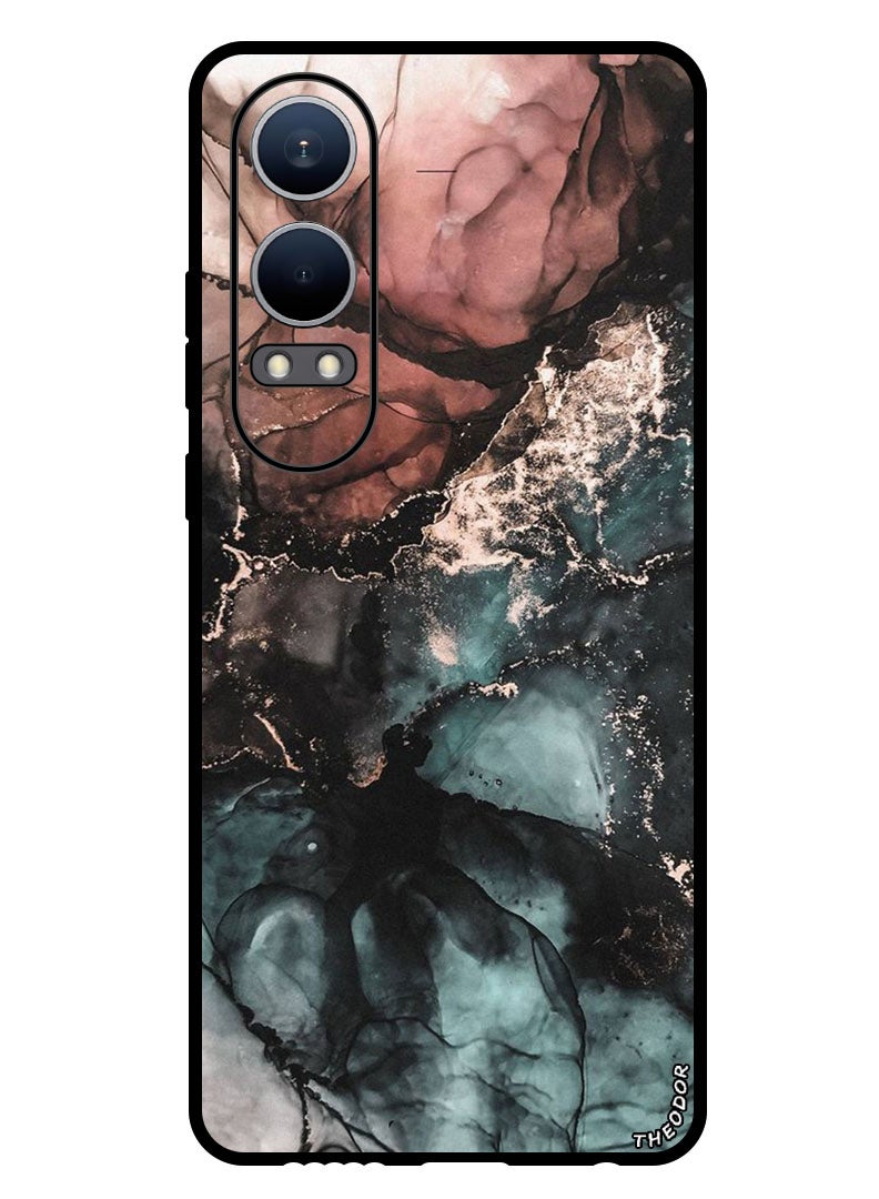 Theodor Protective Case Anti Scratch Shock Proof Bumper Cover For OnePlus Nord CE4 Lite Colourful Marble - Image 1