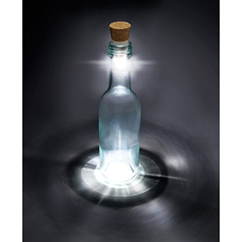 Suck UK Rechargeable Cork LED Bottle Lights - USB White Color Light for Wine Bottles & Jars Mood - Unique Home Decor - Recycle Empty Bottles to Party Lights - Novelty Gift for Light Lovers - 1 Pack - Image 5