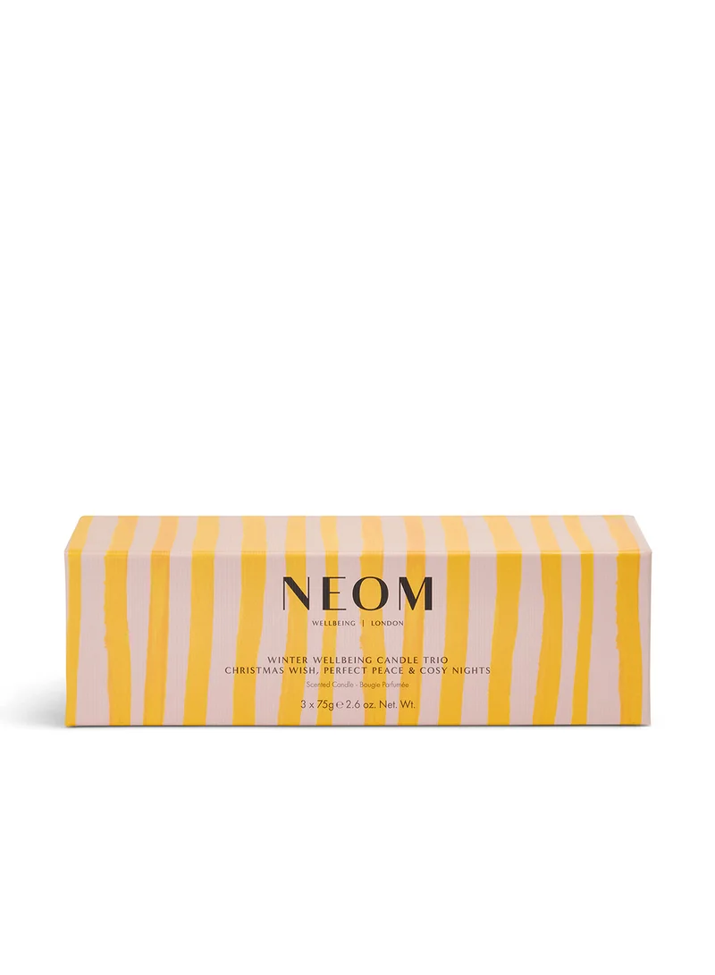 NEOM Organics  Winter Wellbeing Candle Trio  | Best Price UAE