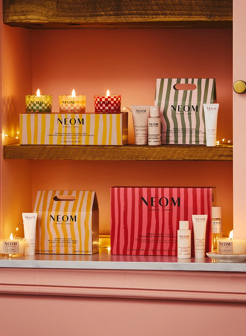 NEOM Organics  Winter Wellbeing Candle Trio  | Best Price UAE