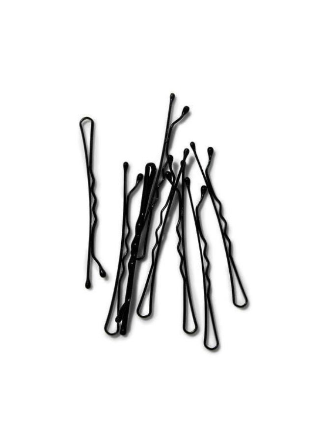 دبابيس شعر Bobby Pins معدنية – عبوة 48 دبوس – تثبيت قوي لجميع أنواع الشعر - Image 1