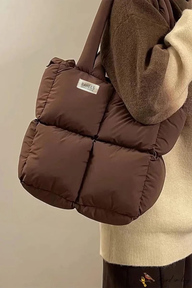 باهلس Coffee Viral Puffy Bag Handbag and Shoulder Bag