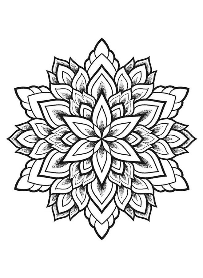 inkbox Inkbox Temporary Tattoos, Semi-Permanent Tattoo, One Premium Easy Long Lasting, Water-Resistant Temp Tattoo with For Now Ink - Lasts 1-2 Weeks, Flower Tattoo, 4 x 4 in, Invite Tranquility  - Image 3