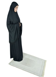 DAMAS COLLECTION Two Piece Islamic prayer dress women with Lace - Prayer Clothes for Women - Prayer Abaya For women - Jilbab 2 piece, Umrah essentials for women - Prayer set  - Image 2