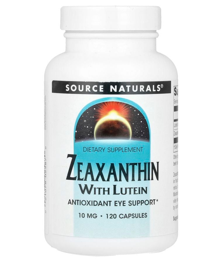 Zeaxanthin with Lutein 10 mg 120 Capsules