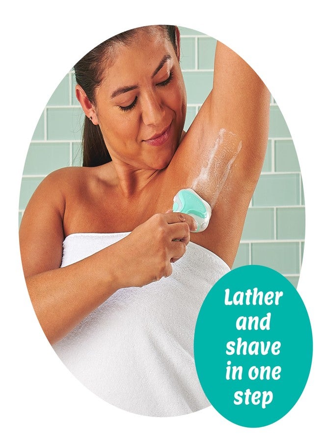 INTUITION Schick Refill,Razors for Women Sensitive Skin | Intuition Razor Blades Refill with Organic Aloe,Razor Refills,6 Count (Pack of 2 - Image 2
