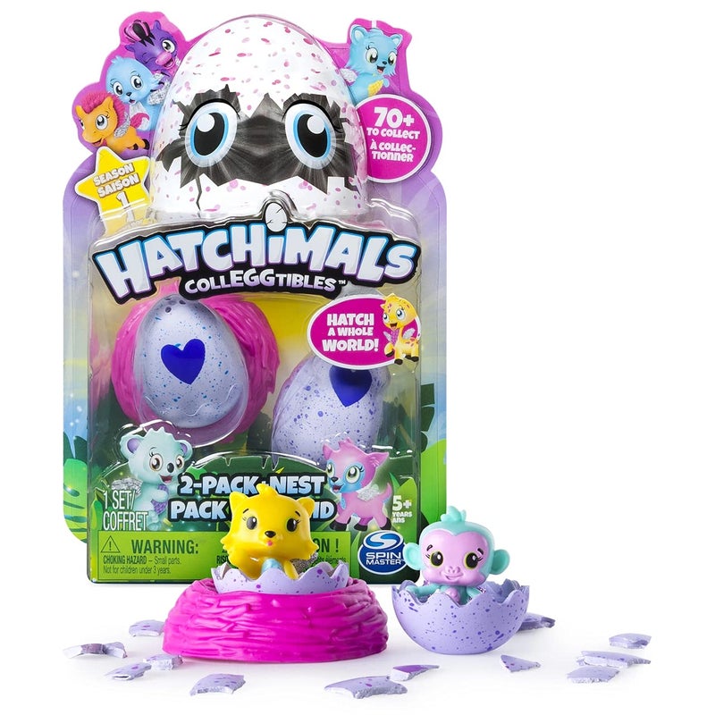 Hatchimals CollEGGtibles Season 1 2Pack Nest - Image 2