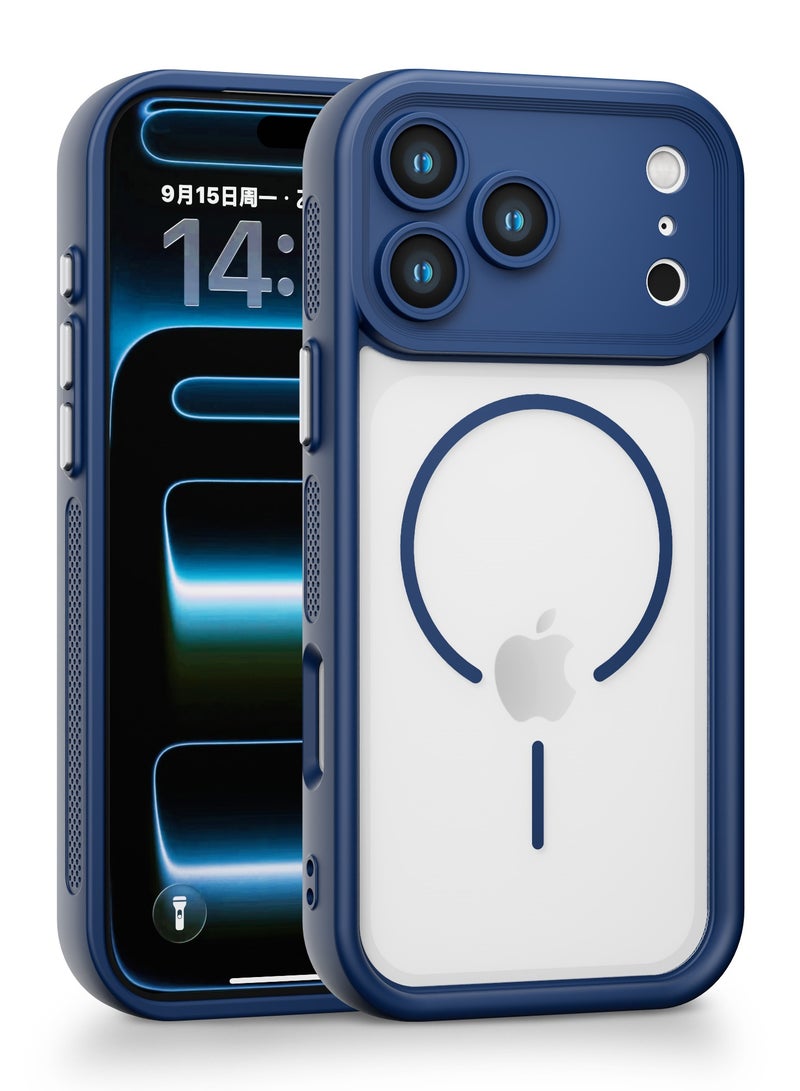 DUSALA MagSafe Shockproof Hybrid Case for iPhone 17 Pro Max Camera Protector Transparent Back