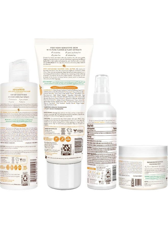Babo Botanicals مجموعة هدايا بابل بوتانيكالز للعناية بالرضع الأساسية - Image 3