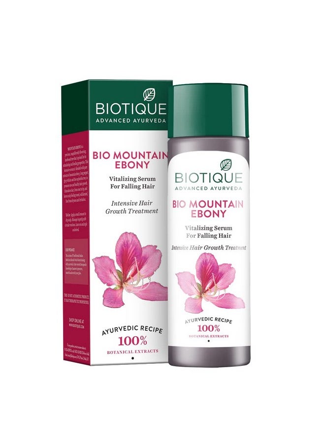 Biotique Biotique Bio Mountain Ebony Vitalizing Serum For Falling Hair Intensive Hair  - Image 1