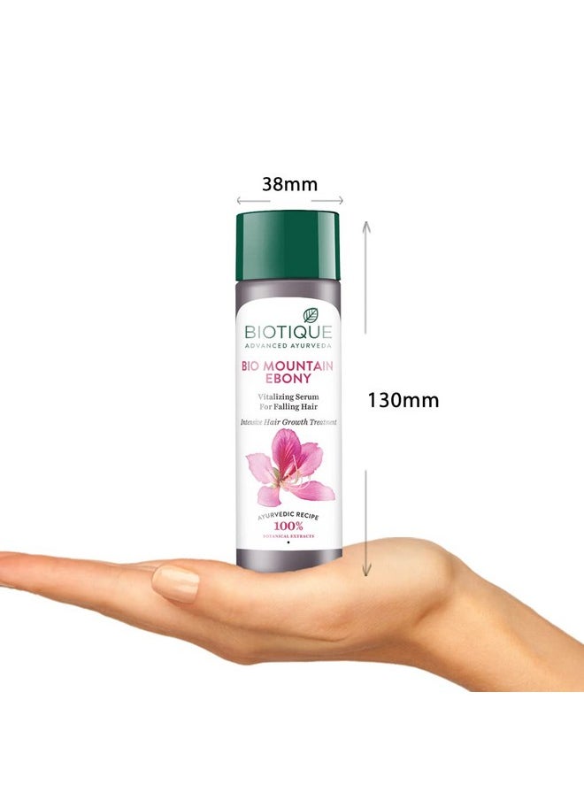 Biotique Biotique Bio Mountain Ebony Vitalizing Serum For Falling Hair Intensive Hair  - Image 4