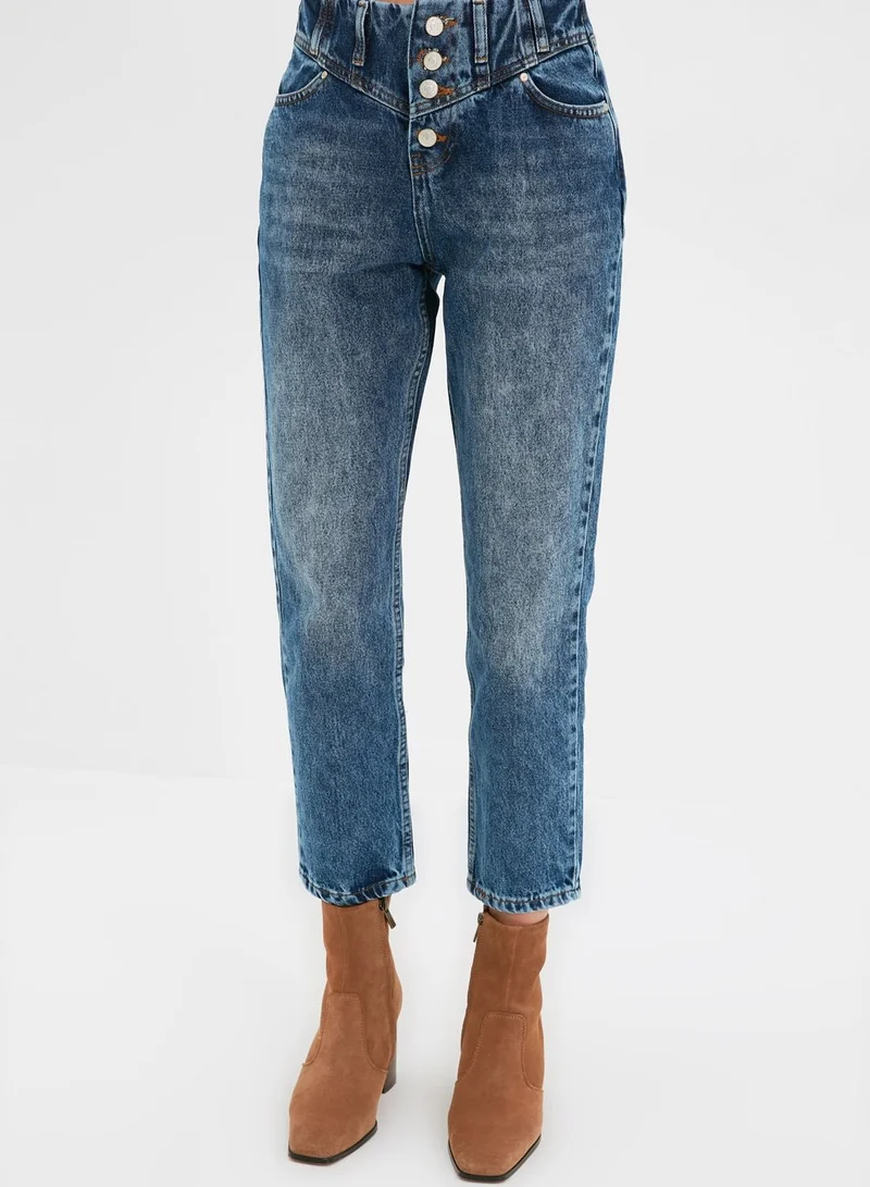 trendyol High Waist Mom Jeans