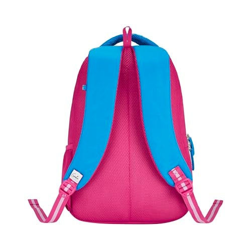 Genie Heartbeat Backpack for Women 3 compartments, School Bags for Girls, Stylish and Trendy College Backpacks for Girls, Water Resistant and Lightweight Bags for Office and Travelling Purpose. - Image 4