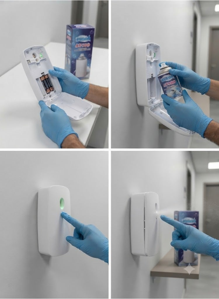 Aromatek Air Freshener Dispenser Automatic AT500 aeomated Malaysia - Image 2