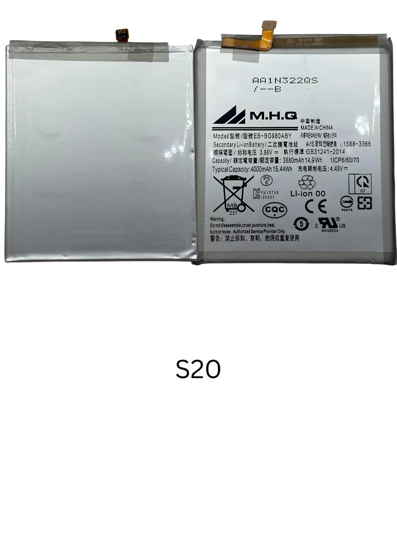 M.H.Q SAMSUNG S20 (SM-G980) - EB-BG980ABY HIGH QUALITY BATTERY  - Image 3
