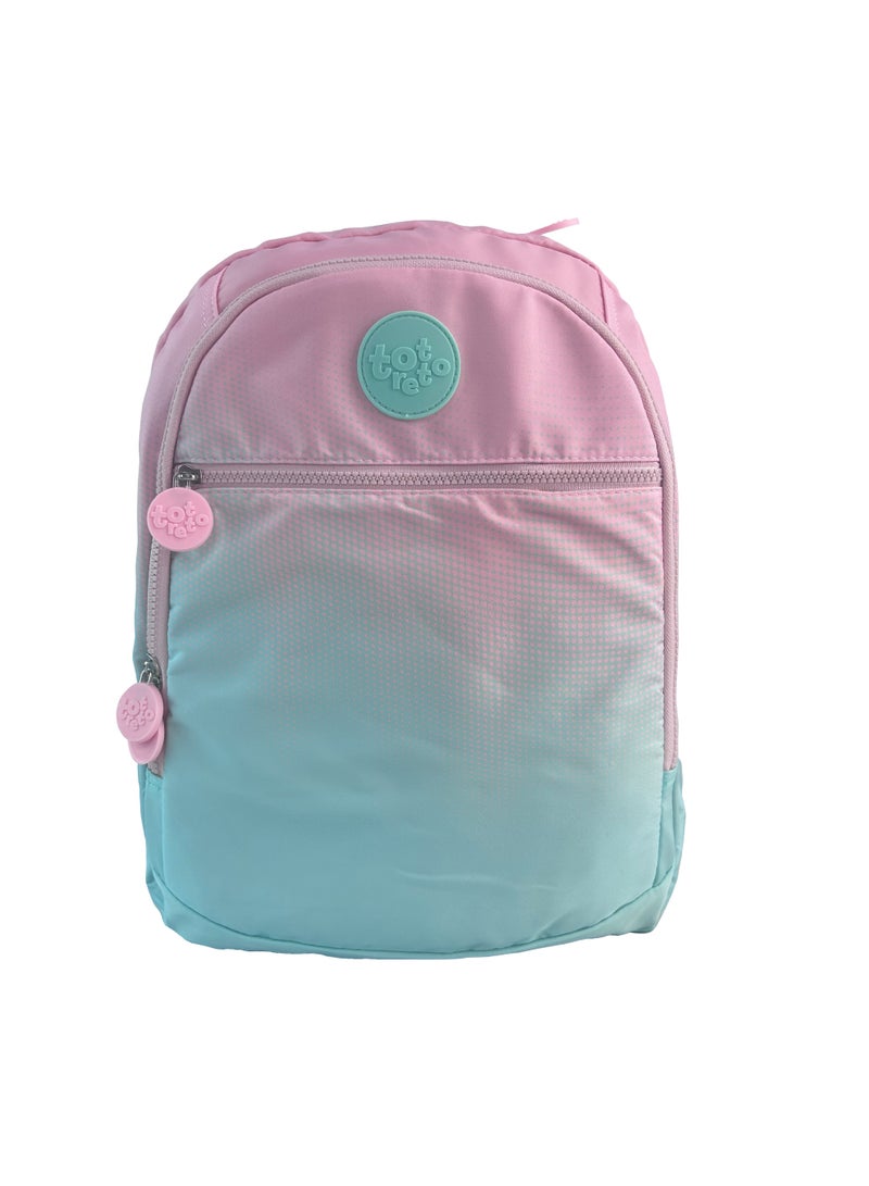 توريتا شنطة مدرسية 18 بوصة – تصميم بسيط وواسع – مثالية للأولاد والبنات - Image 1