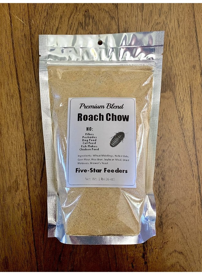 نظام غذائي متوازن من البروتين عالي الجودة لـ Roach Chow/Cricket Chow من Five-Star Feeders (4 أرطال) - Image 1