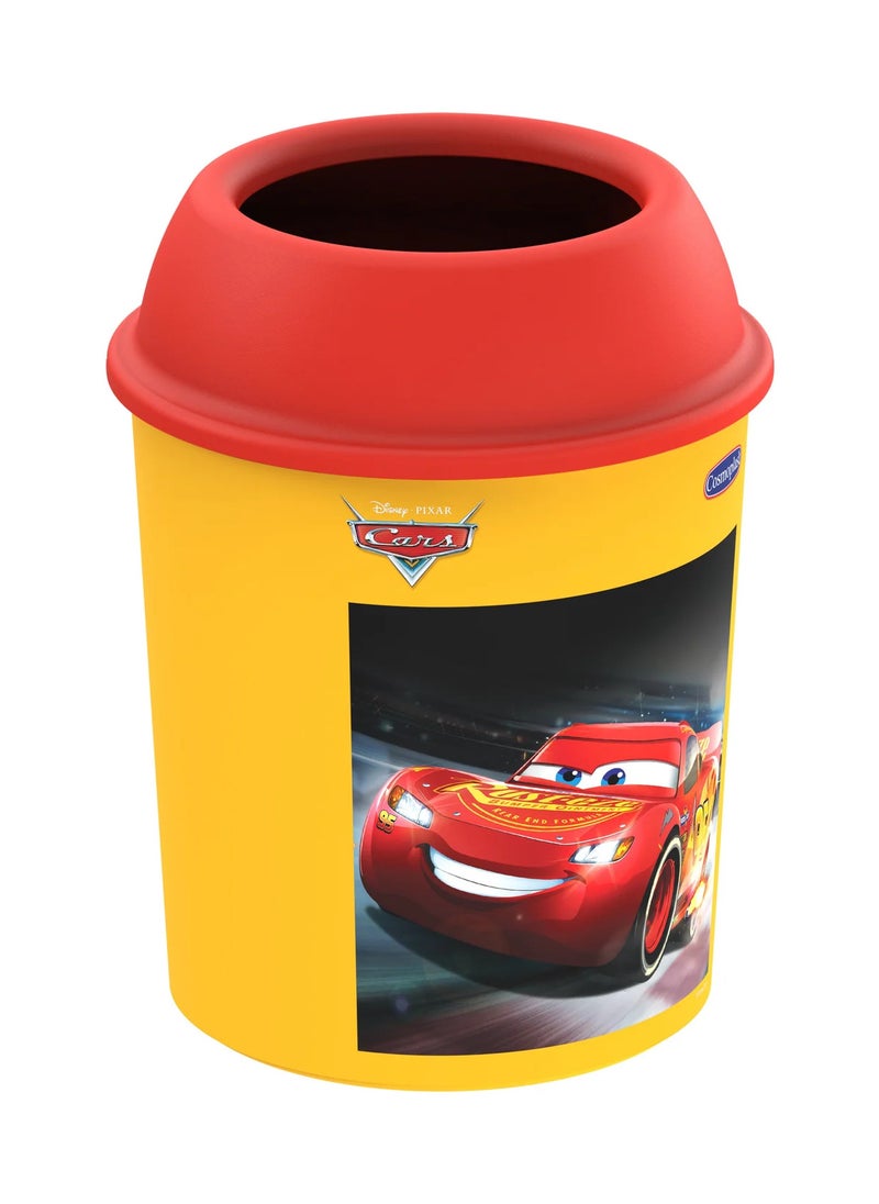 Cosmoplast Cosmoplast Disney Pixar Cars Round Dust Bin 5 Liters 