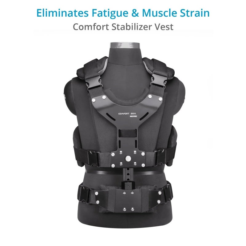 FLYCAM FLYCAM Comfort Stabilizing Arm & Vest for Flycam 5000/3000/DSLR Nano Handheld Camera Video Steadycam Stabilizer up to 5kg | Stabilization Body Mount System for camcorders Stabilization (CMFT-AV) - Image 2