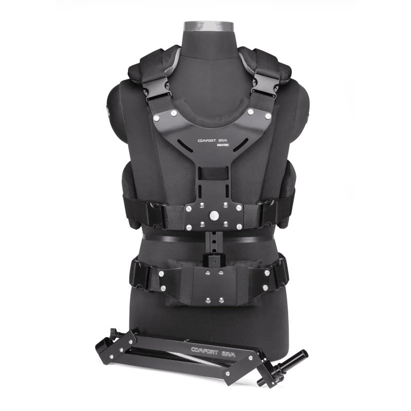 FLYCAM FLYCAM Comfort Stabilizing Arm & Vest for Flycam 5000/3000/DSLR Nano Handheld Camera Video Steadycam Stabilizer up to 5kg | Stabilization Body Mount System for camcorders Stabilization (CMFT-AV) - Image 1